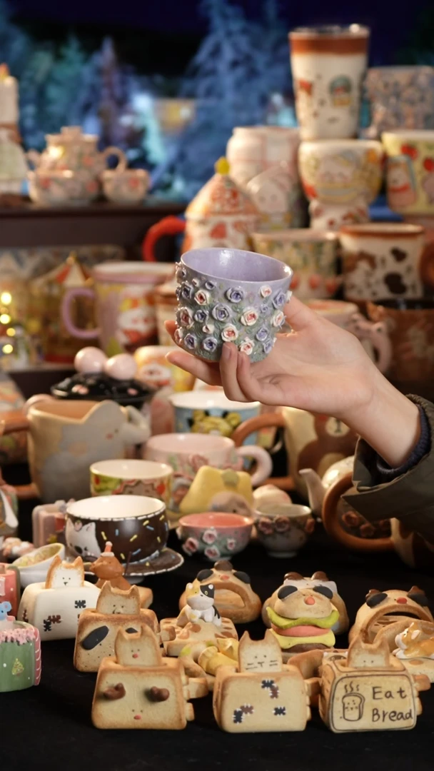 其他陶景德镇釉下彩手绘设计师款陶瓷