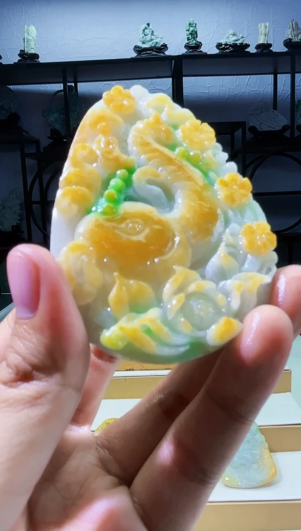 【闪购商品】定制翡翠未镶嵌毛货01190012