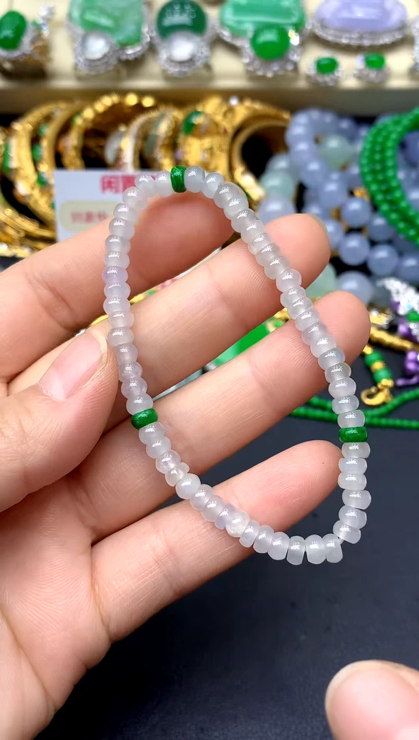 未镶嵌手串翡翠250 -中国好珍宝