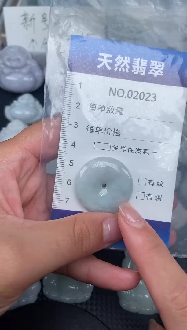 颈饰未镶嵌翡翠纯天然A货翡翠2023