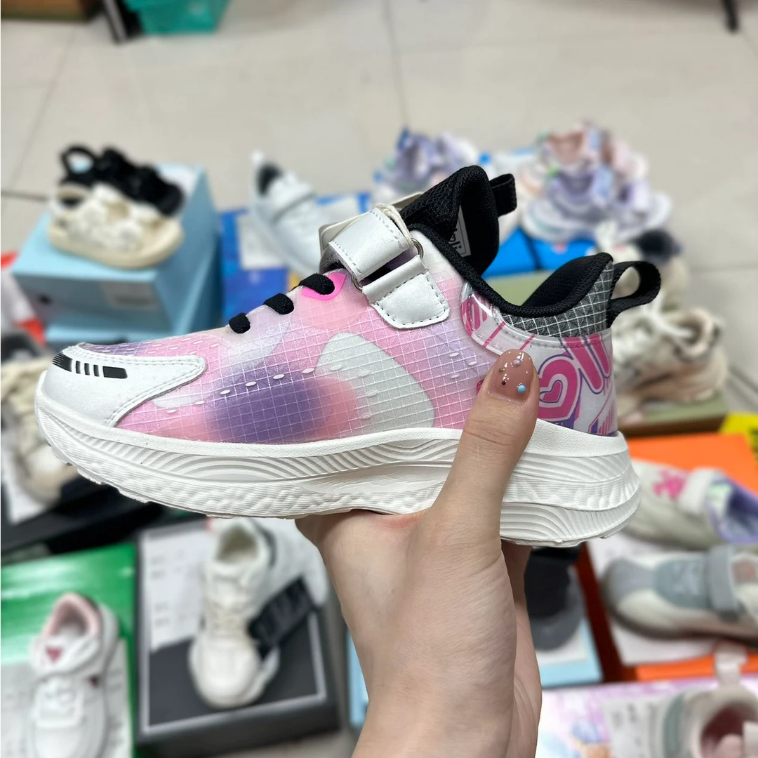 3022四季款款舒适运动鞋玫红（温州童鞋）