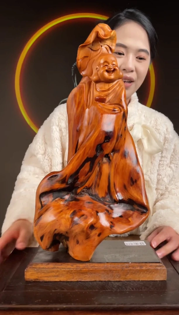 柏木（崖柏）手工摆件,先抢先得! 编号:156