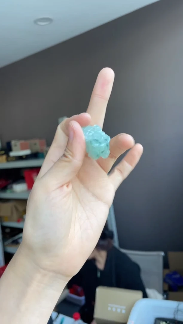 吊坠(不含链)未镶嵌翡翠天然缅甸A货翡翠