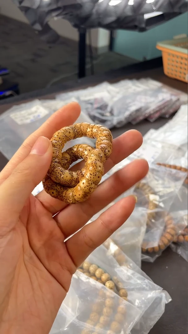 星月菩提手串精工级陈籽大肠10*7手持