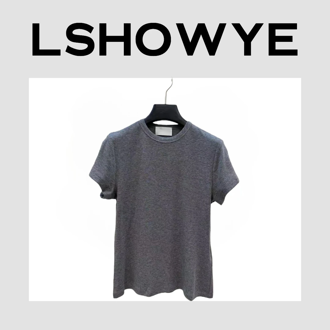 LSHOWYE｜羊毛短袖T恤hx12151