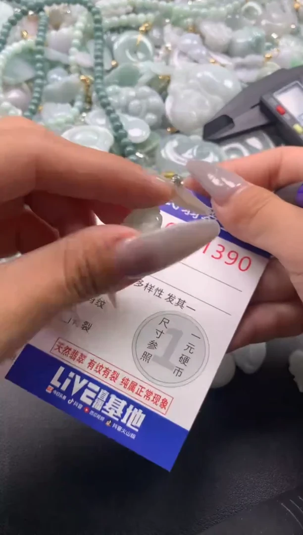 颈饰未镶嵌翡翠1390