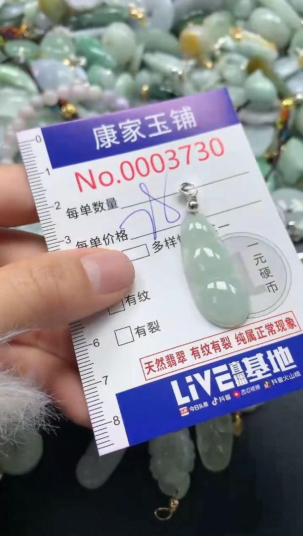 颈饰未镶嵌翡翠3730