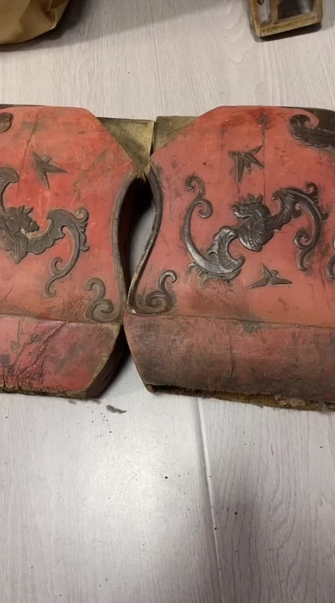【闪购商品】香榧木微瑕孤品木雕一对100