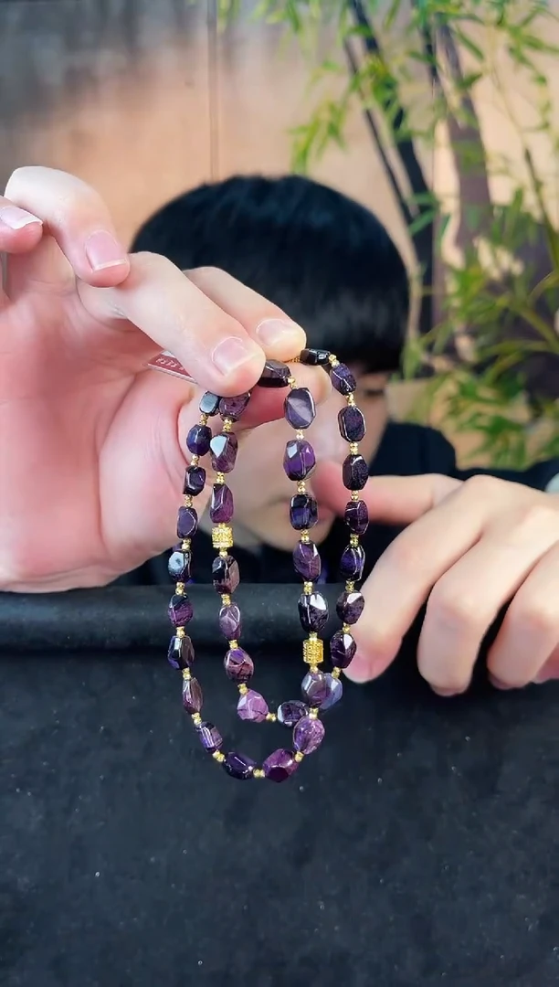 苏纪石（舒俱来）未镶嵌项链南非老矿舒俱来