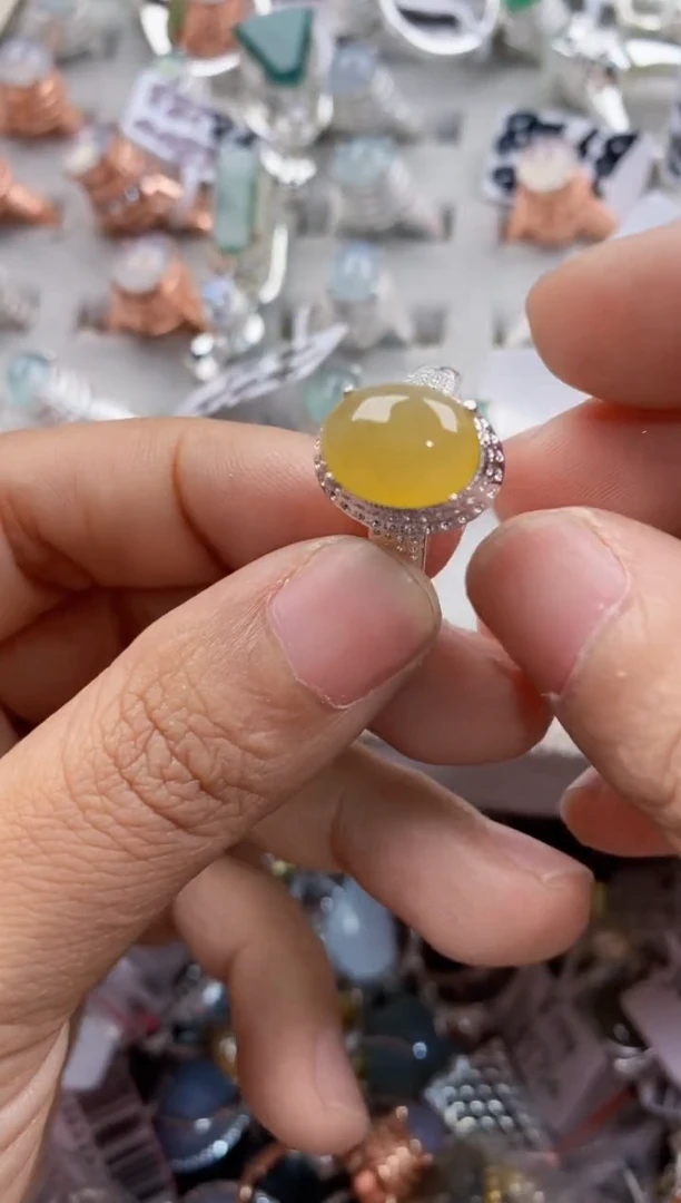 未镶嵌戒指翡翠777              1