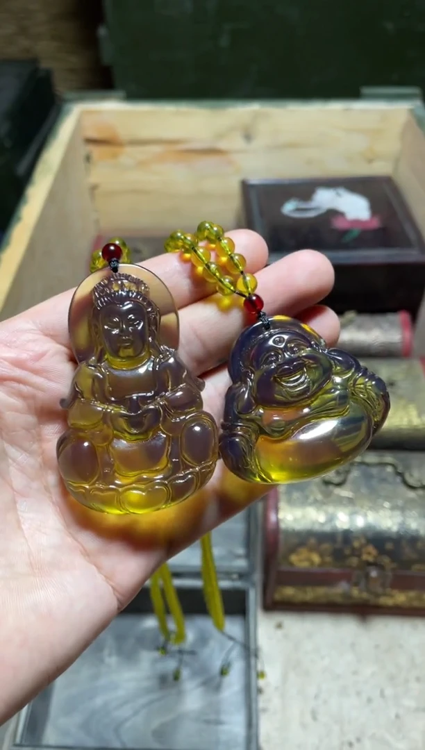 【闪购商品】观音弥勒佛一套给