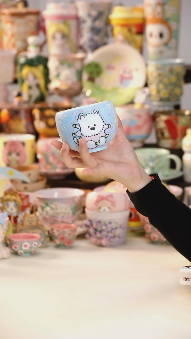 其他景德镇釉下彩手绘设计师款陶瓷