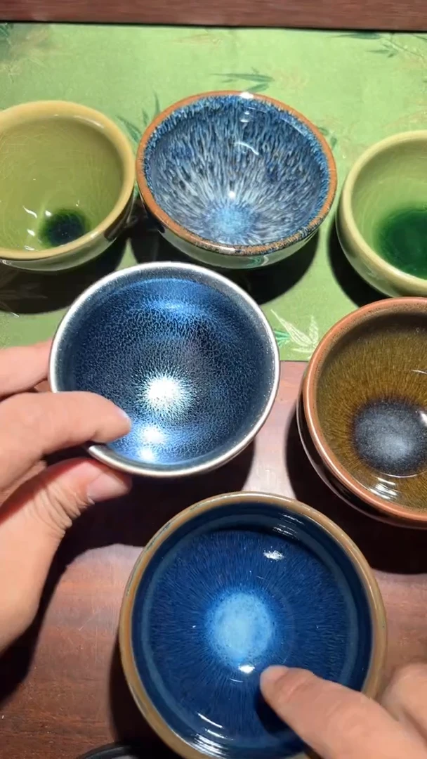 【闪购商品】茶盏002    建盏主人杯3只装。