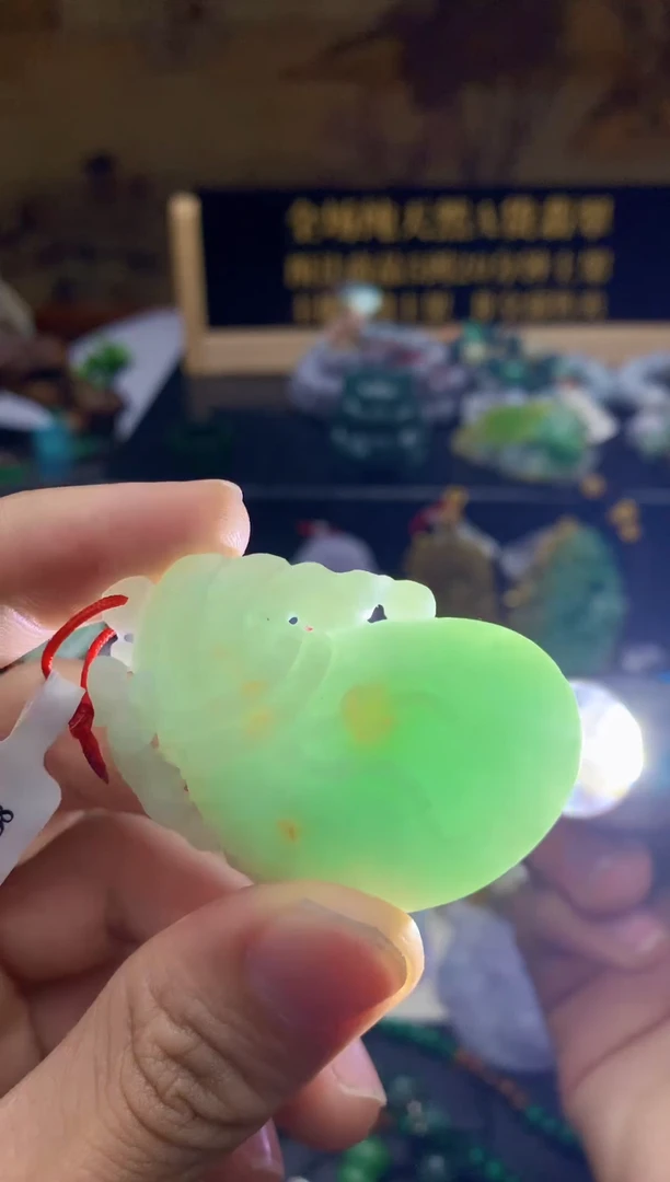 颈饰未镶嵌翡翠天然缅甸翡翠A货