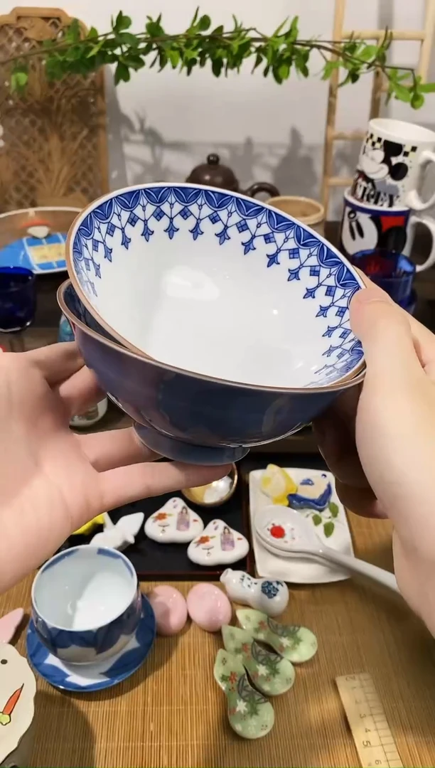 瓷片库山青花大碗
