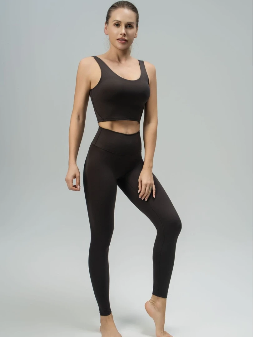 瑜伽裤女外穿运裸感动健身裤提臀收腹紧身九分打底裤01