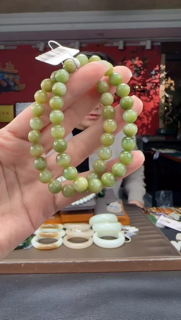 未镶嵌手链和田玉黑羊洞猫单圈手串 多样性发货拍一发一