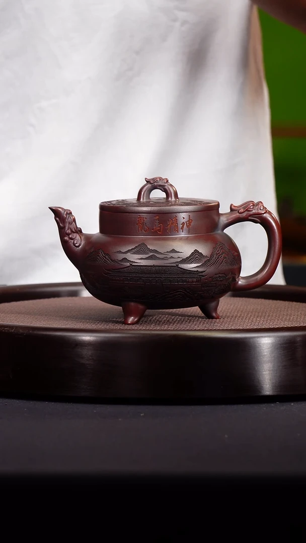 茶壶紫砂宜兴紫砂原矿壶