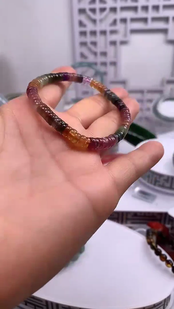 手链未镶嵌碧玺碧玺手串