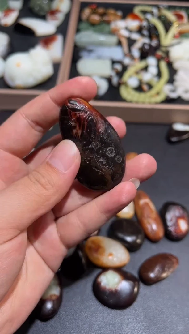 颈饰未镶嵌和田玉（子料）YL-DS-12.4-28