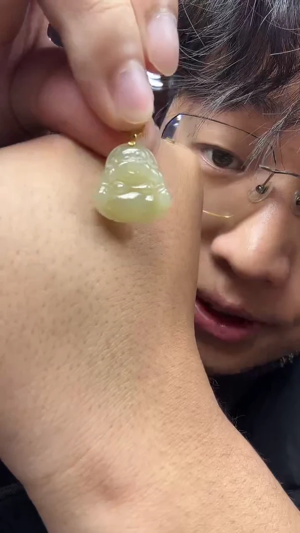 未镶嵌和田玉挂件【陆1225】03 7021