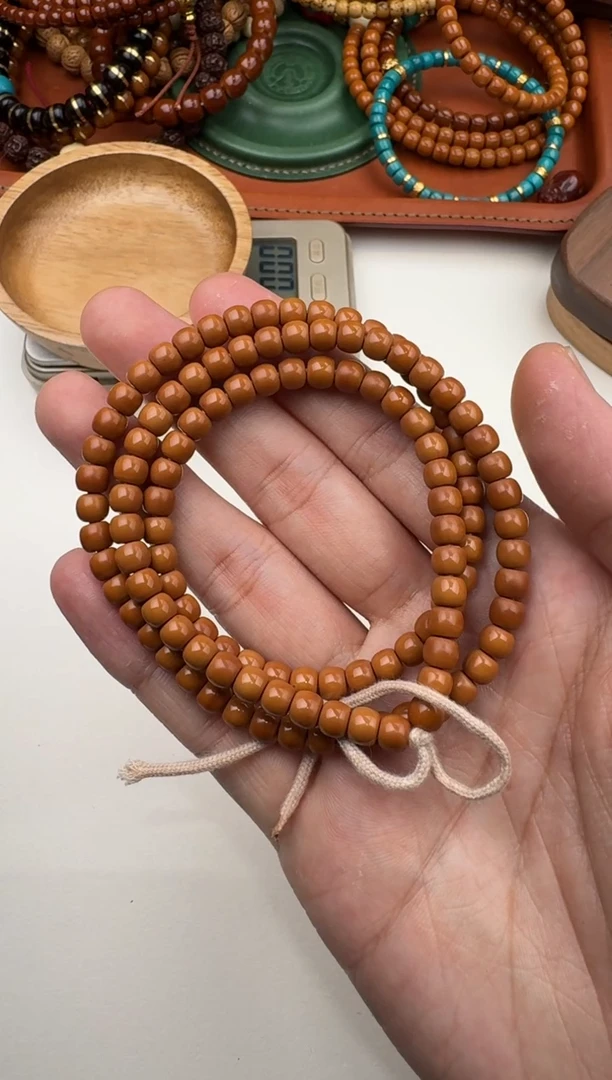 橄榄核手串简****.橄榄核尖手串