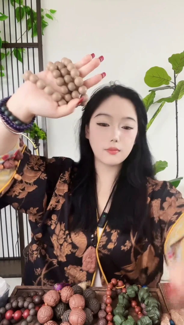 泥塑【白龙涎手串】古法合香