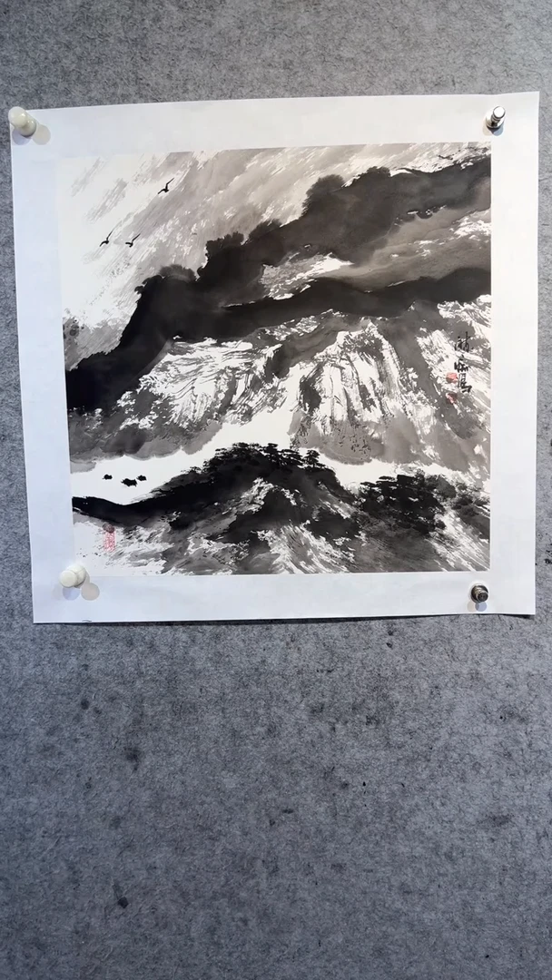 国画游*张自学水墨画2