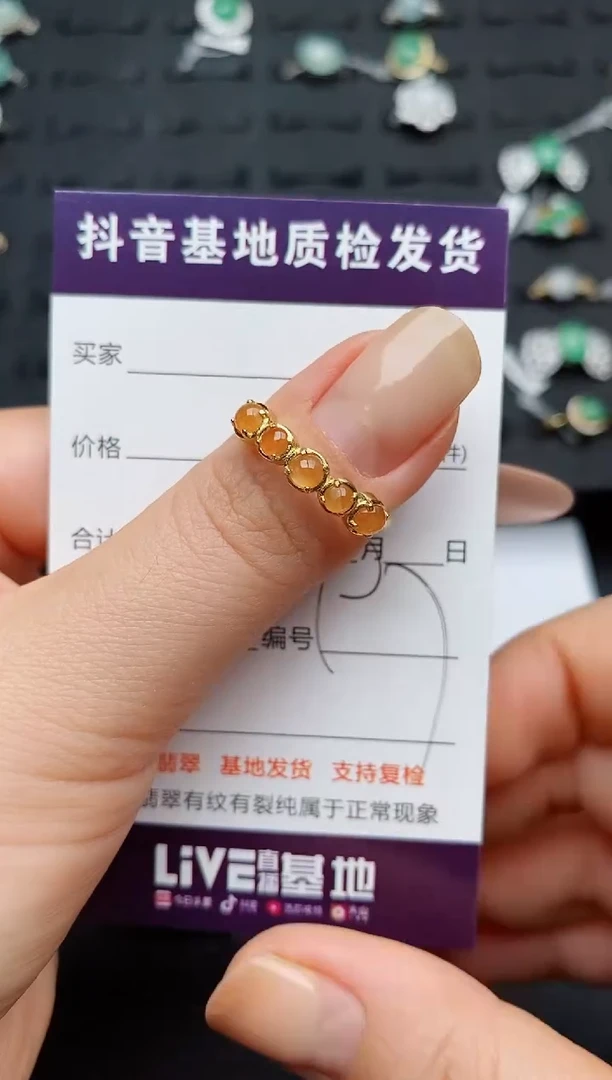 翡翠戒指银S925镶嵌...........
