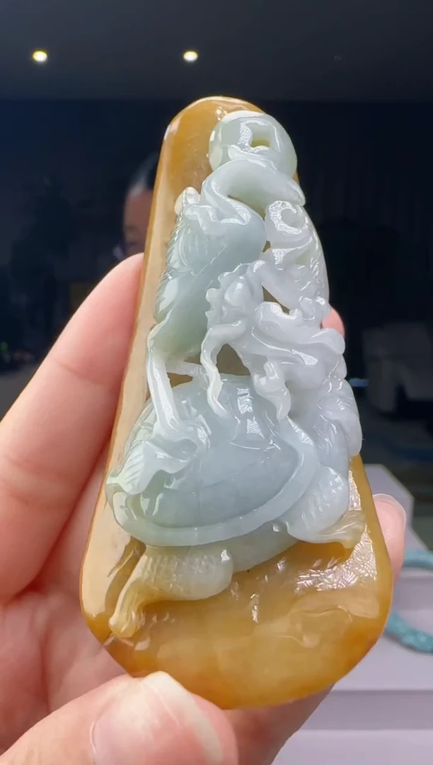 翡翠未镶嵌颈饰YL@@WS1WX39810