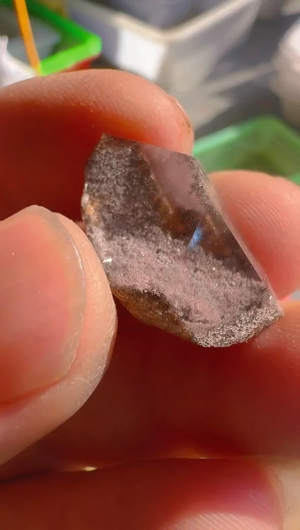 未镶嵌珠宝半成品水晶卜**名道名，水晶