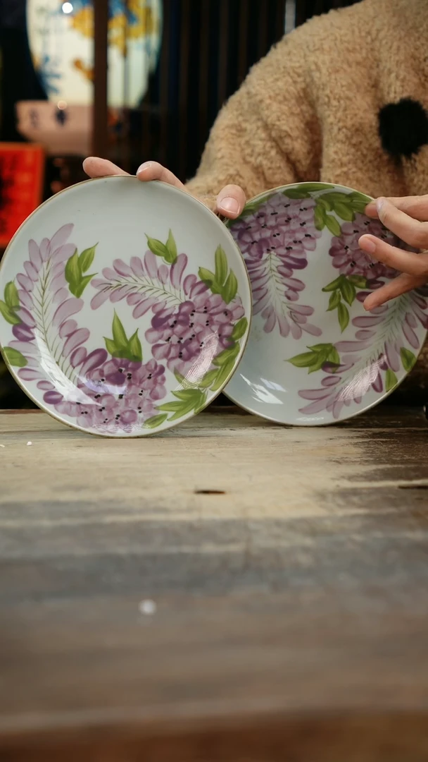 【闪购商品】瓷片景德镇纯手工釉下彩精品餐具
