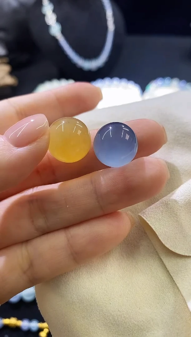 未镶嵌挂件翡翠散珠多样性发其一（单珠）13.7