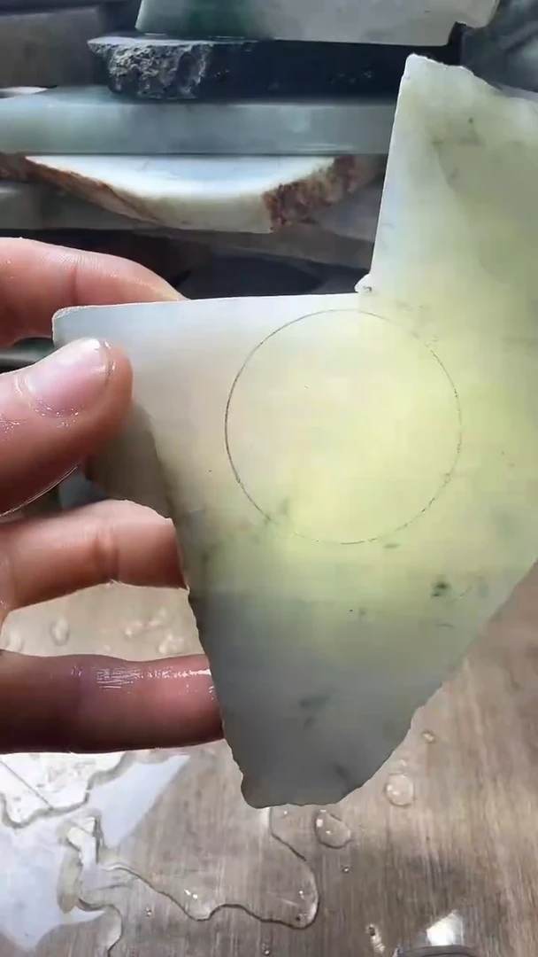 裸石翡翠天然翡翠A货花51