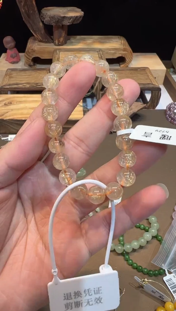 水晶手链未镶嵌手饰@@5729