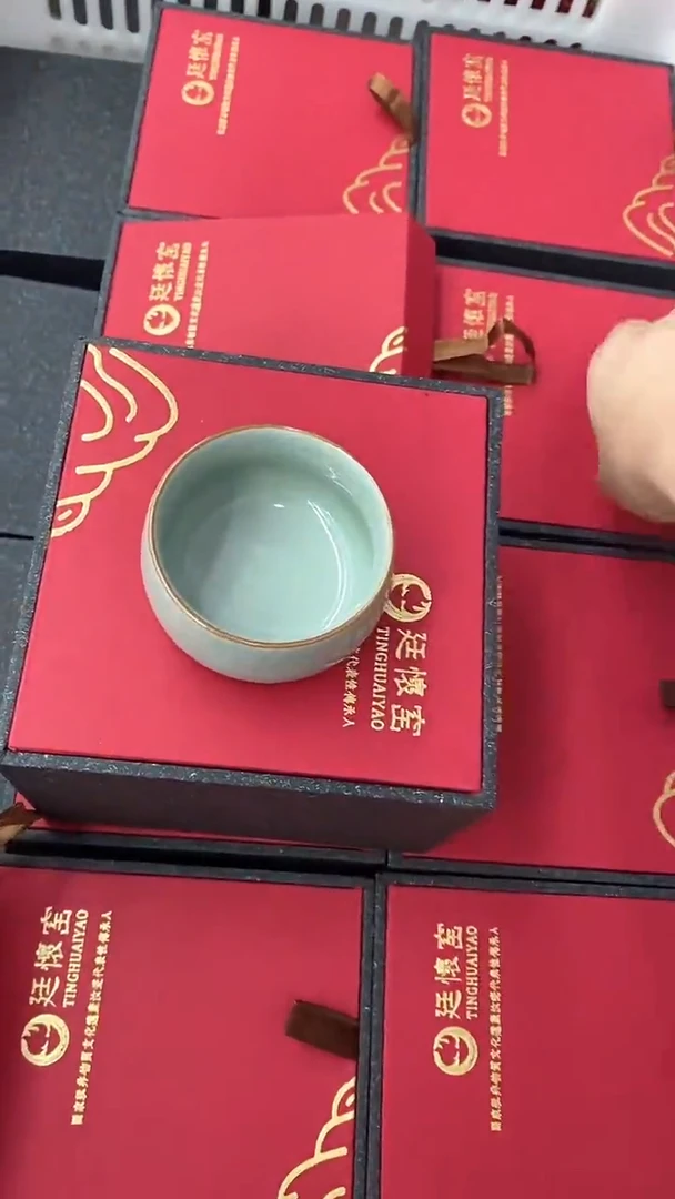 瓷片软青陶瓷茶具茶器