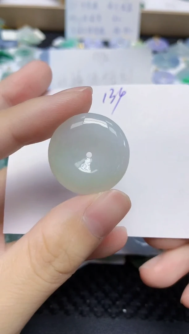 翡翠未镶嵌颈饰天然缅甸翡翠A货翡翠百元以上9元证书费自理