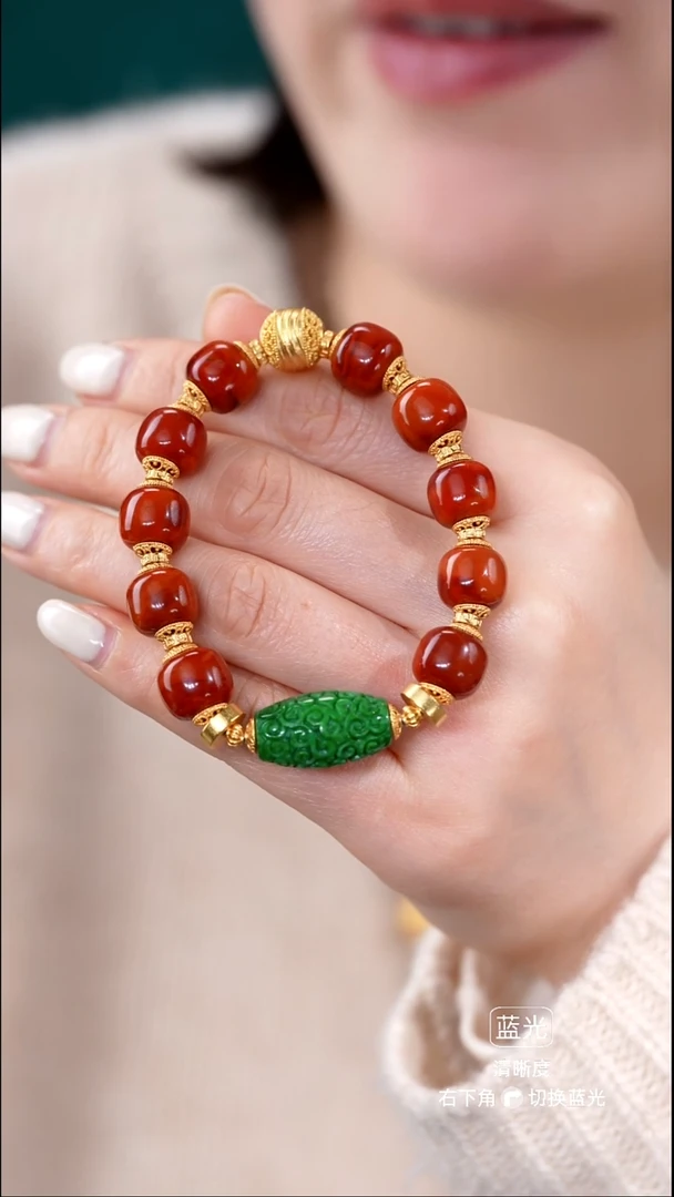 颈饰未镶嵌翡翠手串60