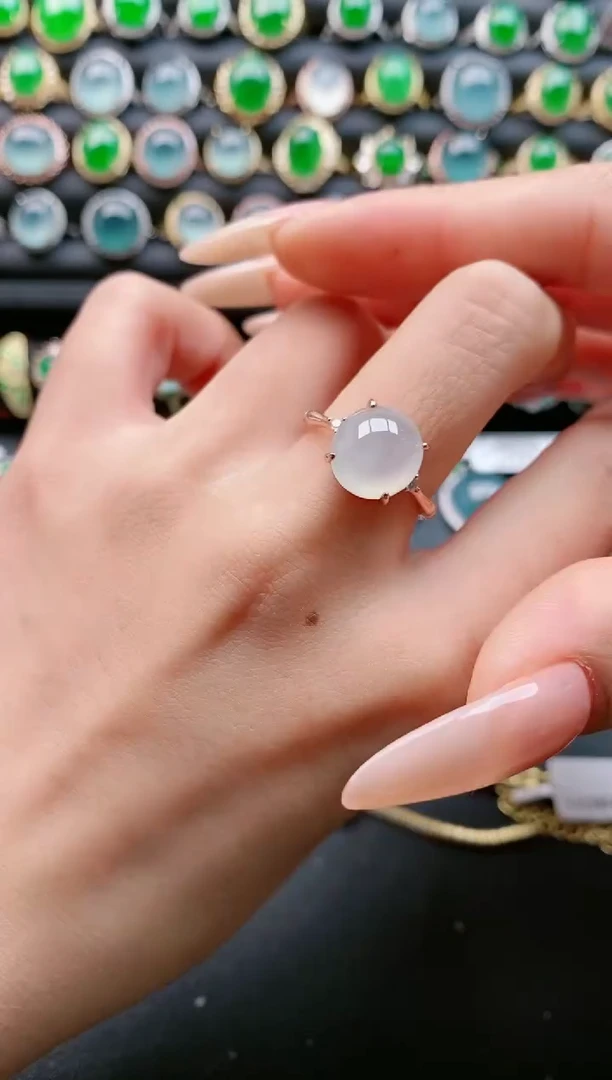 【闪购商品】翡翠戒指银S925镶嵌11111111