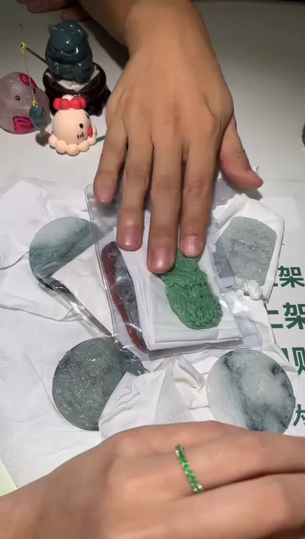 未镶嵌定制翡翠一****~-毛货不退不换-