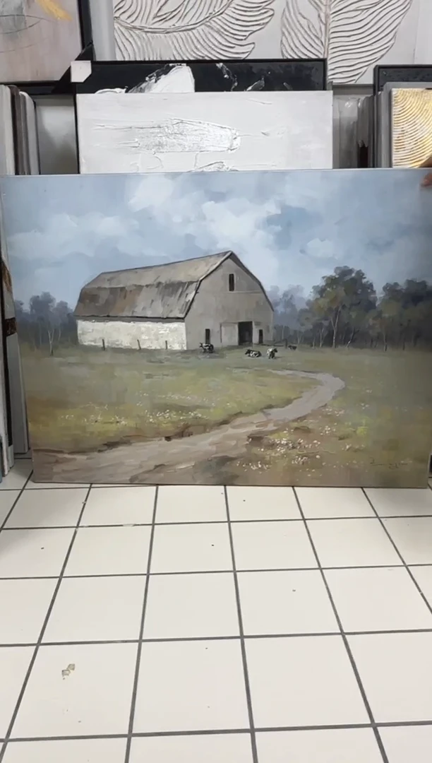 横款168美术馆 装饰画120*90