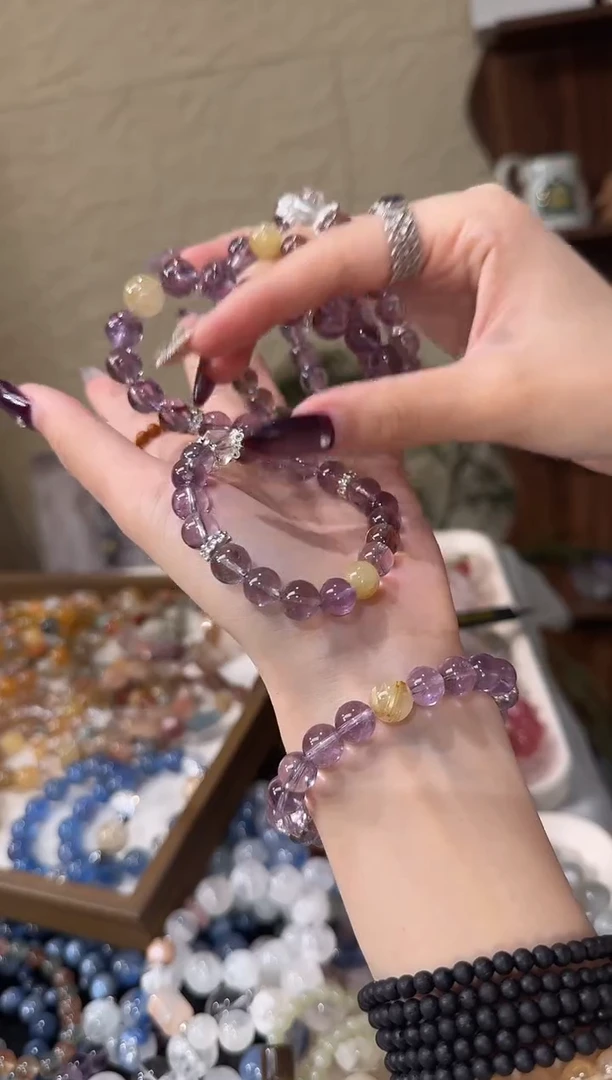 水晶摆件未镶嵌紫水晶