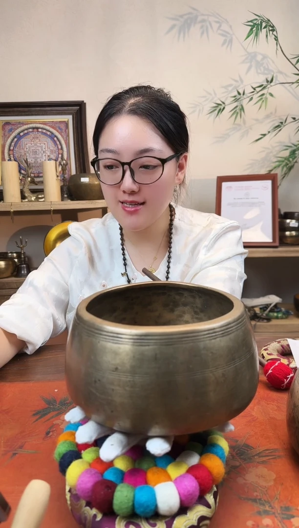 玛尼钵 16.8cmC调 脐轮