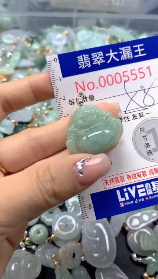 颈饰未镶嵌翡翠5551