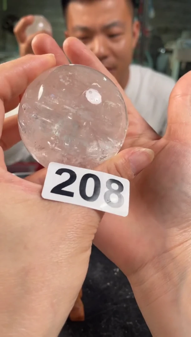 未镶嵌水晶大型摆件（非配饰） 白水晶球208