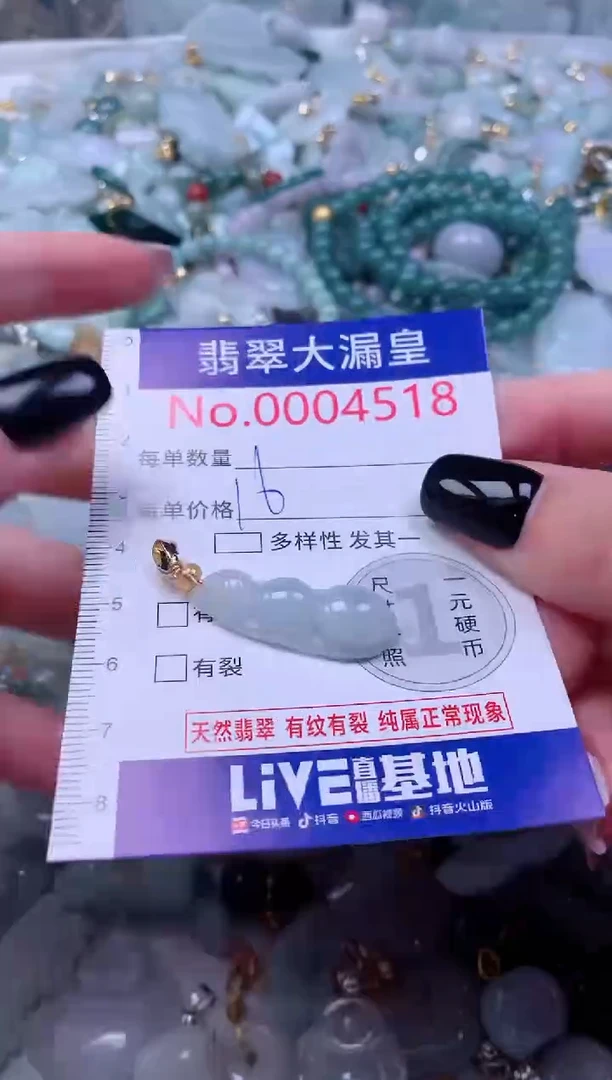 颈饰未镶嵌翡翠4518