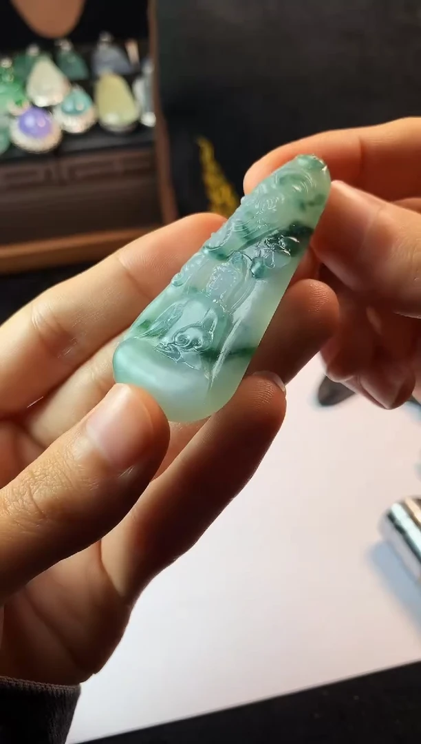 未镶嵌定制翡翠S毛货不退不换