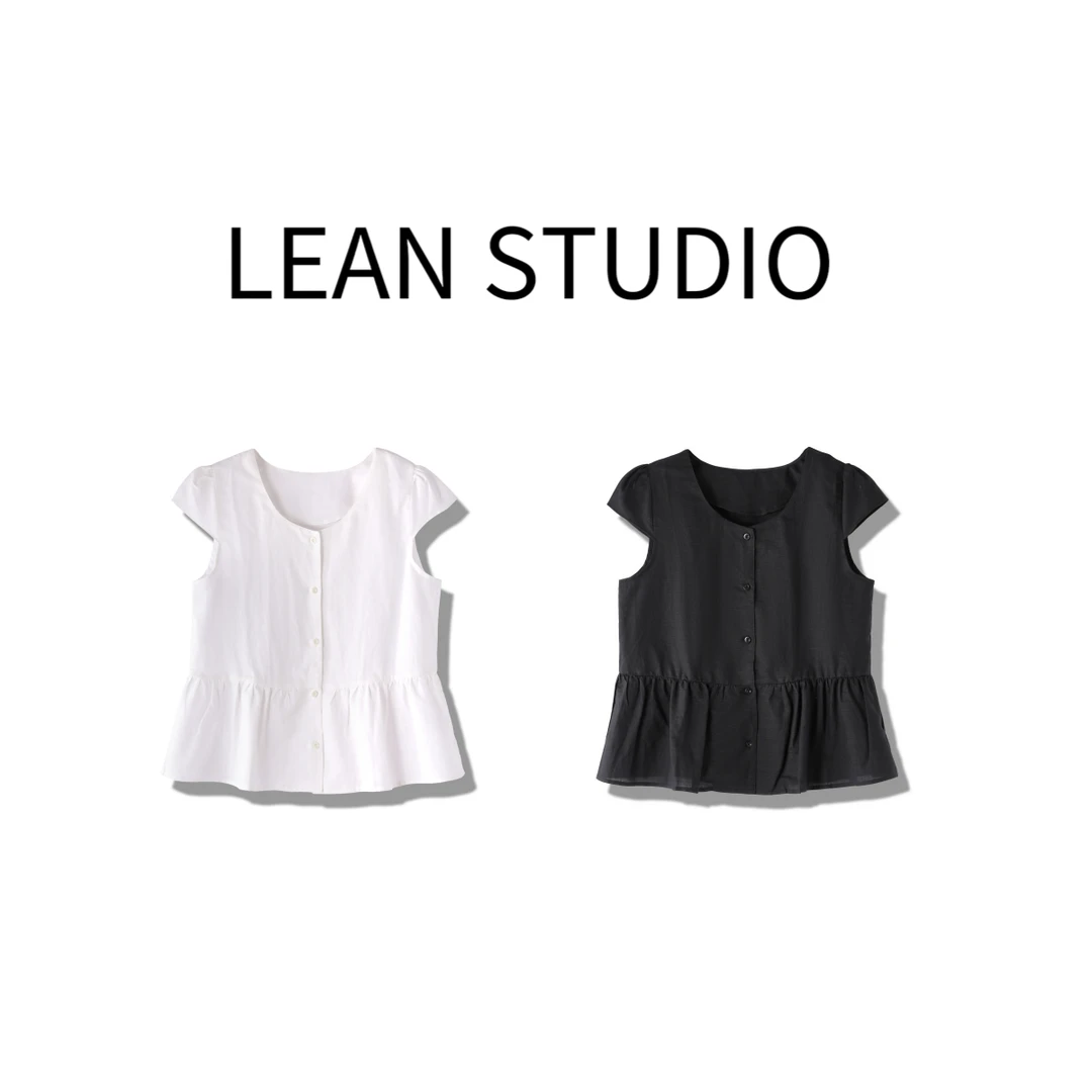 【Japhnie品牌女装】苎麻轻薄夏日小飞袖开衫8565