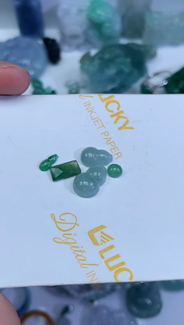 【闪购商品】翡翠颈饰未镶嵌小冰件