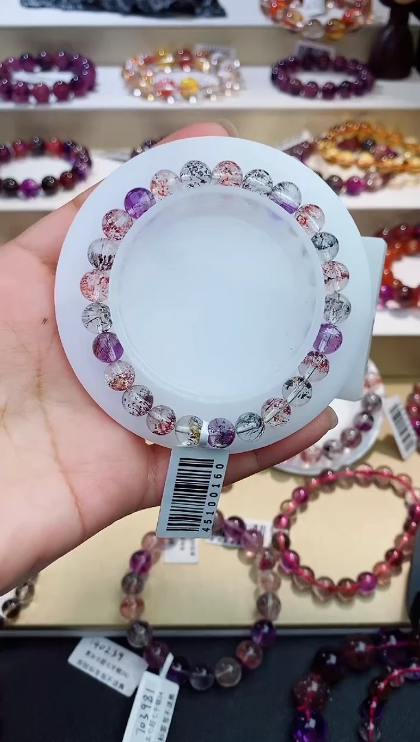 未镶嵌手链水晶彩毒液超七8m+